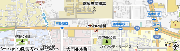 カメラのキタムラ塩尻・塩尻店周辺の地図