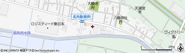 埼玉県加須市北大桑226周辺の地図