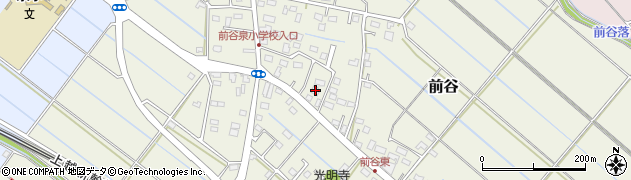 埼玉県行田市前谷1700周辺の地図