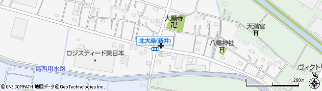 埼玉県加須市北大桑366周辺の地図