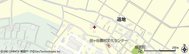 埼玉県加須市道地1618周辺の地図