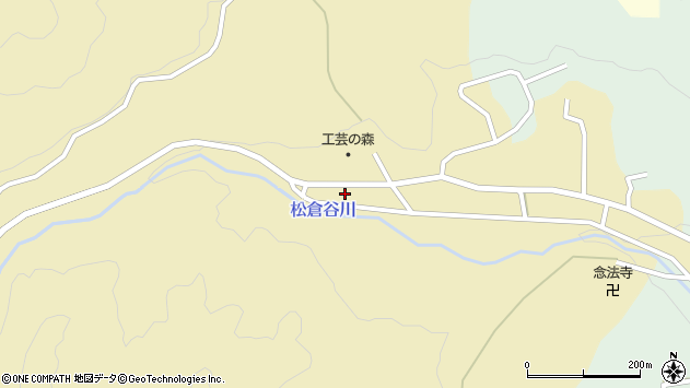 〒506-0034 岐阜県高山市松倉町の地図