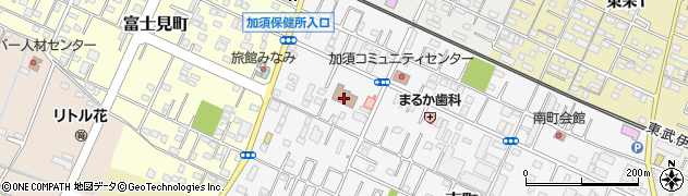 加須保健所周辺の地図