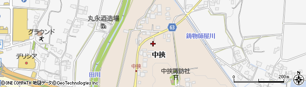 長野県塩尻市中挾11128周辺の地図