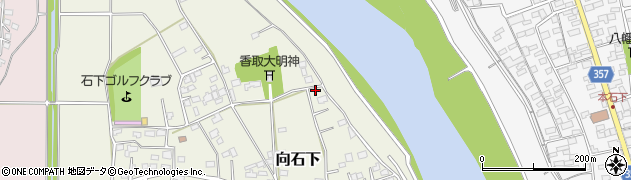 茨城県常総市向石下395周辺の地図
