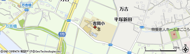 熊谷市立吉岡小学校周辺の地図