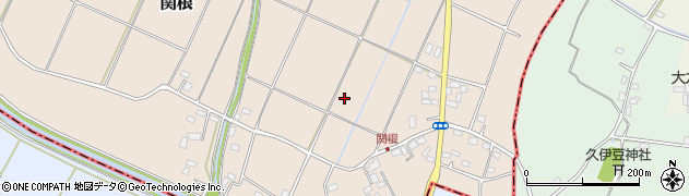 埼玉県行田市関根周辺の地図