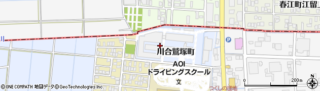 福井県庁舎　出先機関工業技術センター周辺の地図