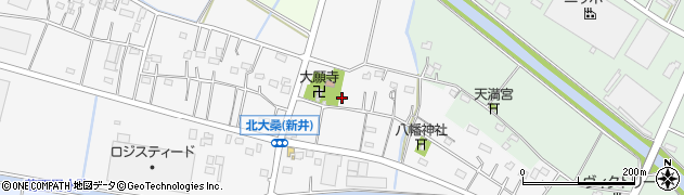 埼玉県加須市北大桑363周辺の地図