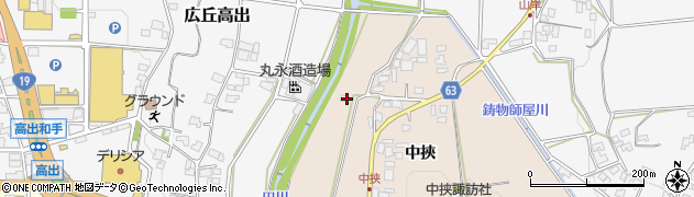 長野県塩尻市中挾11073周辺の地図