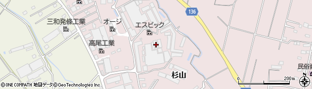 茨城県常総市杉山986周辺の地図