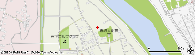茨城県常総市向石下456周辺の地図