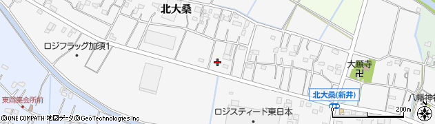 埼玉県加須市北大桑644周辺の地図