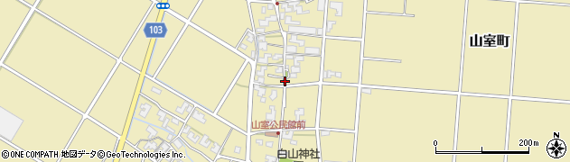 福井県福井市山室町周辺の地図
