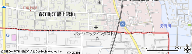 福井県坂井市春江町江留上昭和10周辺の地図