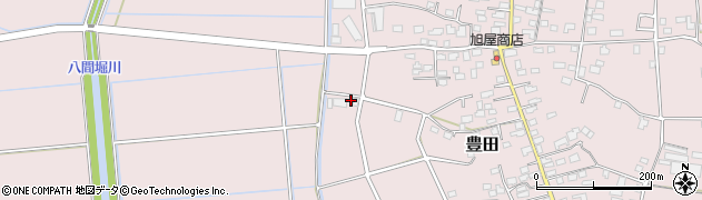 茨城県常総市豊田1122周辺の地図
