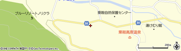 位ケ原山荘連絡所周辺の地図