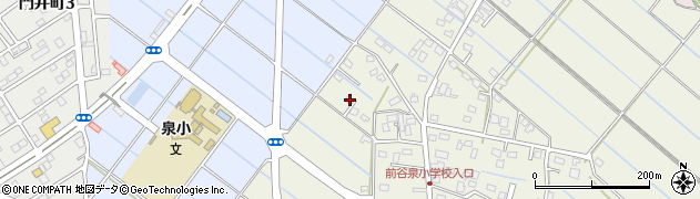 埼玉県行田市前谷761周辺の地図