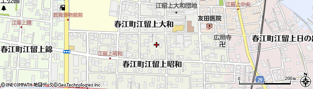福井県坂井市春江町江留上昭和2周辺の地図