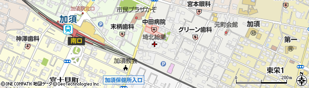 埼北総業株式会社周辺の地図