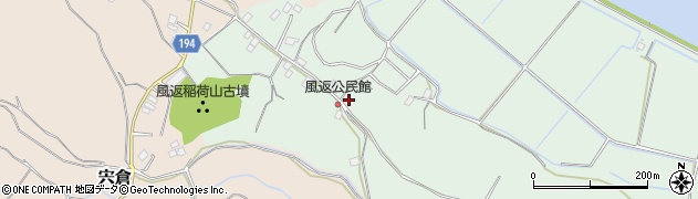 茨城県かすみがうら市安食1580周辺の地図