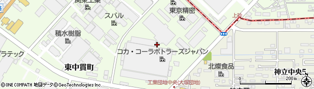 茨城県土浦市東中貫町4周辺の地図