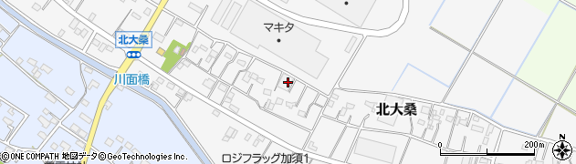 埼玉県加須市北大桑752周辺の地図