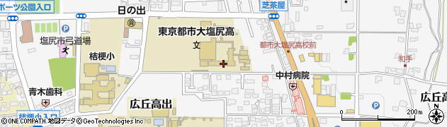東京都市大学塩尻高等学校体育科職員室周辺の地図