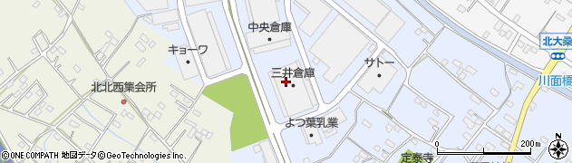 埼玉県加須市大桑周辺の地図