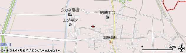 茨城県常総市豊田1605周辺の地図