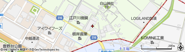 埼玉県加須市間口863周辺の地図