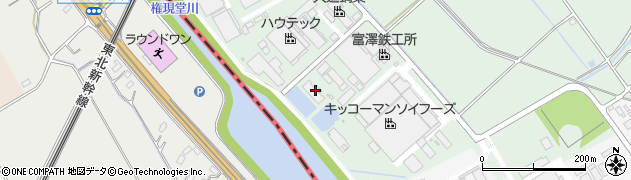 株式会社国盛化学　関東工場周辺の地図