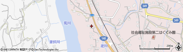 埼玉県大里郡寄居町末野178周辺の地図