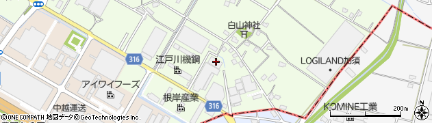 埼玉県加須市間口862周辺の地図