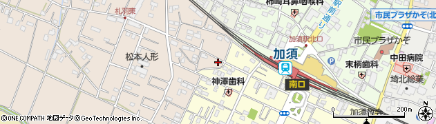 埼玉県加須市礼羽108周辺の地図