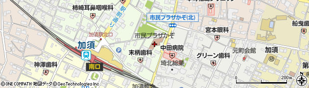 加須市市民総合会館教育センター周辺の地図