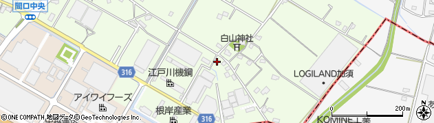 埼玉県加須市間口2132周辺の地図