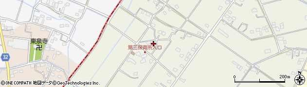 埼玉県加須市阿良川412周辺の地図
