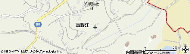 茨城県行方市長野江周辺の地図