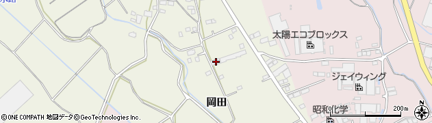 茨城県常総市岡田419周辺の地図