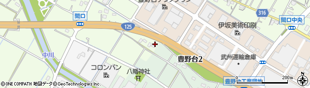 埼玉県加須市間口23周辺の地図