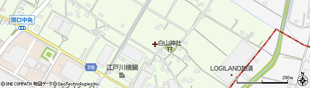 埼玉県加須市間口1882周辺の地図