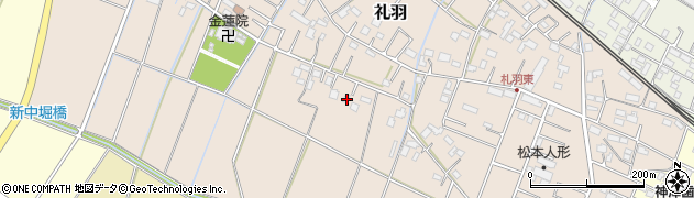 埼玉県加須市礼羽281周辺の地図