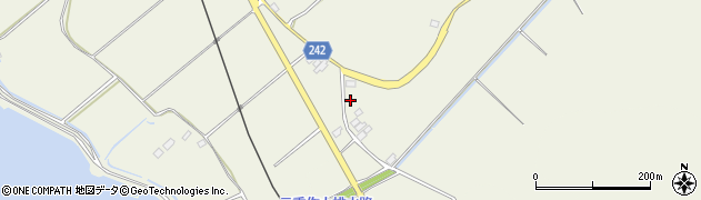 茨城県鉾田市二重作422周辺の地図