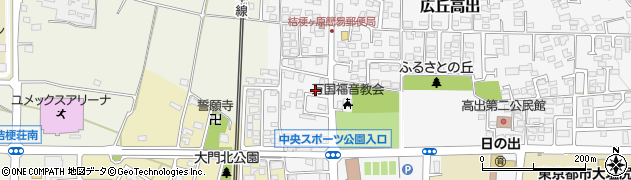 丸正電機工業株式会社　松本営業所周辺の地図