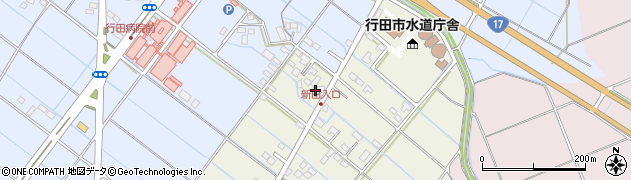 埼玉県行田市前谷1942周辺の地図