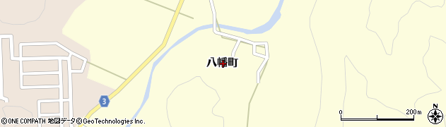 福井県福井市八幡町周辺の地図