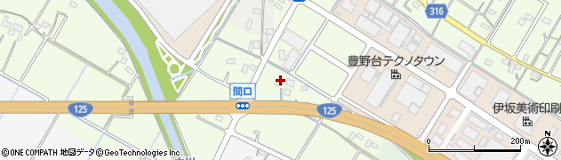 埼玉県加須市間口379周辺の地図