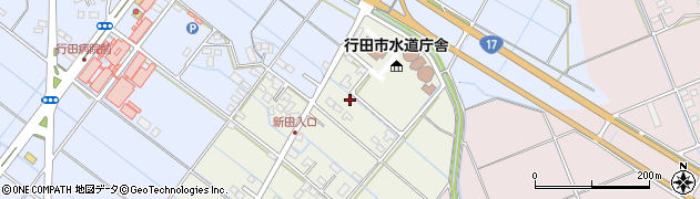 埼玉県行田市前谷47周辺の地図