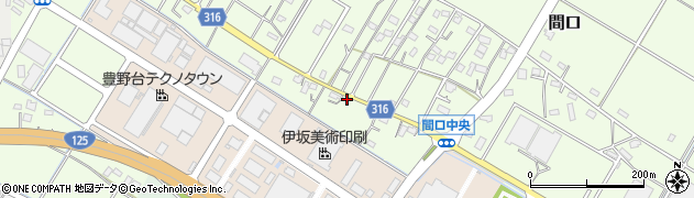埼玉県加須市間口594周辺の地図
